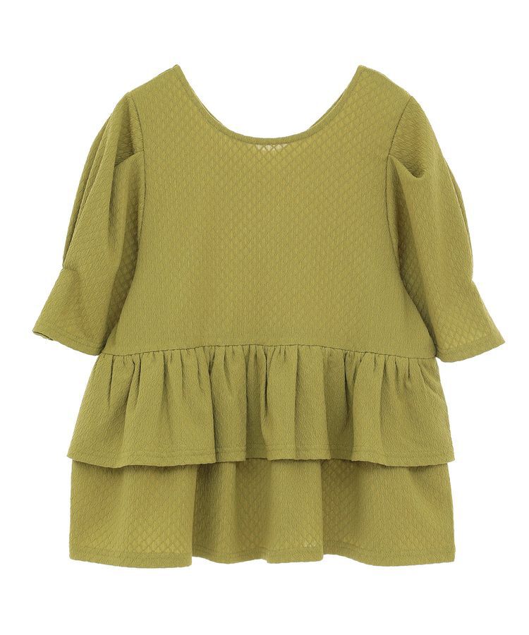 Green Parks「・PetitFleur 2wayダイヤ柄プルオーバー」|Tシャツ・カットソー|