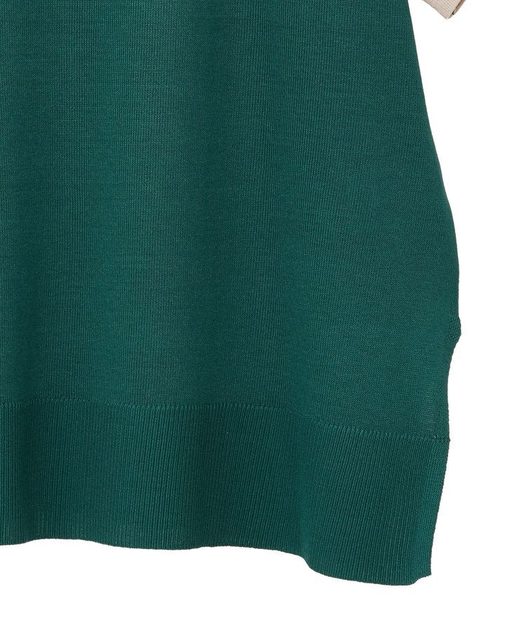 Green Parks「冷やっとすずやかレイヤーニットプルオーバー」|ニット・セーター|