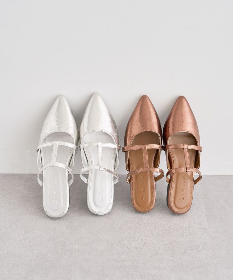 armonia「RUPIS.ポインテッドTストラップミュール」|サンダル|