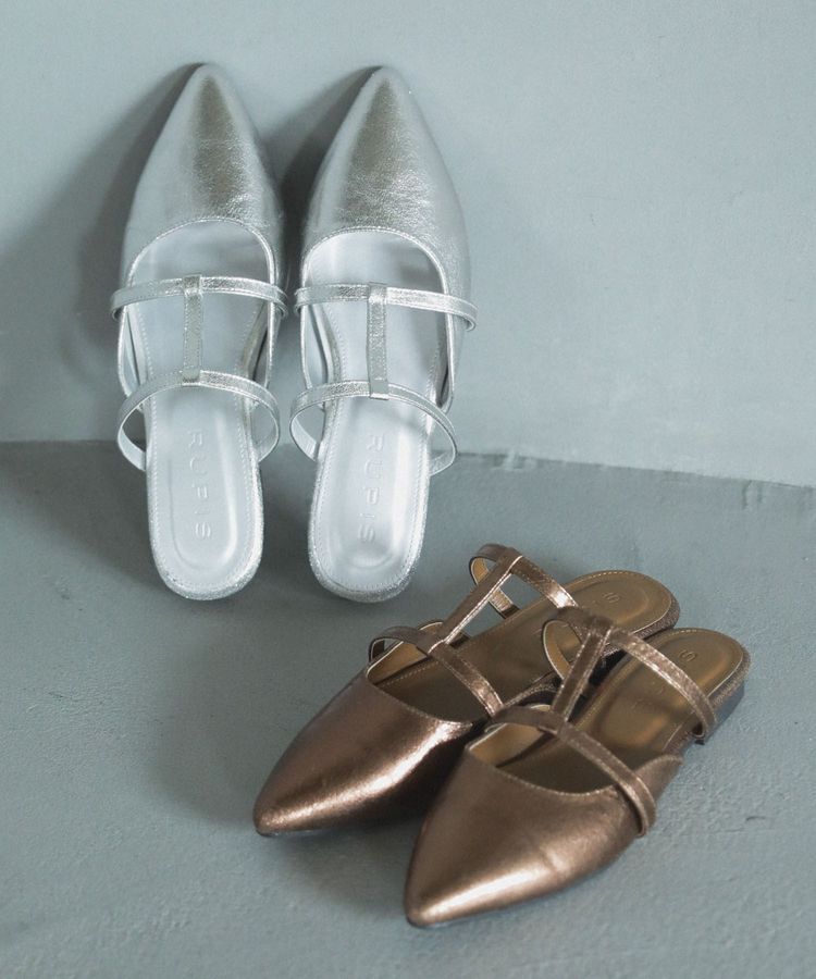 armonia「RUPIS.ポインテッドTストラップミュール」|サンダル|