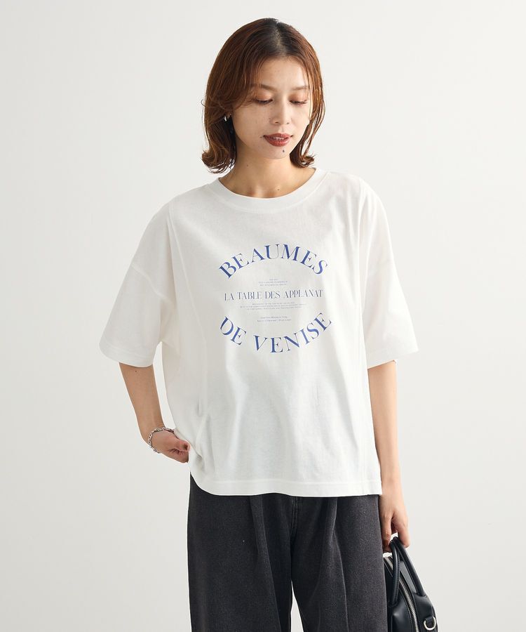 Green Parks「アソートロゴ切替Tシャツ」|Tシャツ・カットソー|