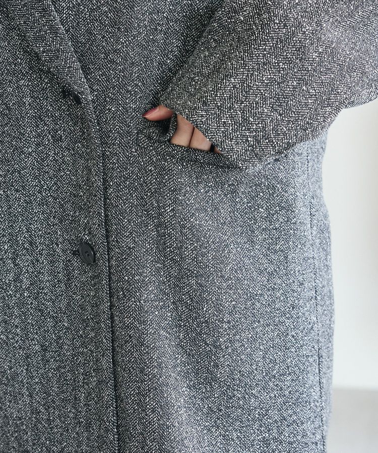Green Parks「ツイードWオーバージャケット」|テーラードジャケット|