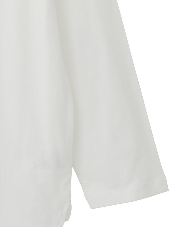 Green Parks「【WEB限定】裾ラウンドホワイトインナー」|Tシャツ・カットソー|