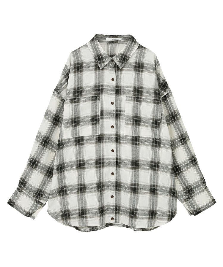 Green Parks「・ELENCARE DUE 2wayチェックビックシャツ」|チュニック|