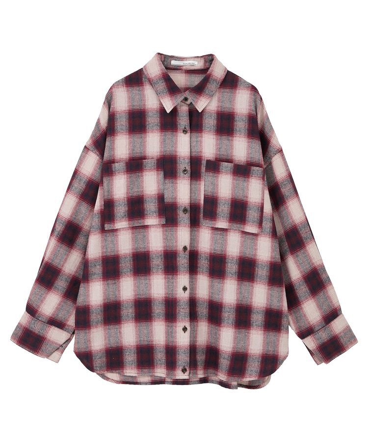 Green Parks「・ELENCARE DUE 2wayチェックビックシャツ」|チュニック|