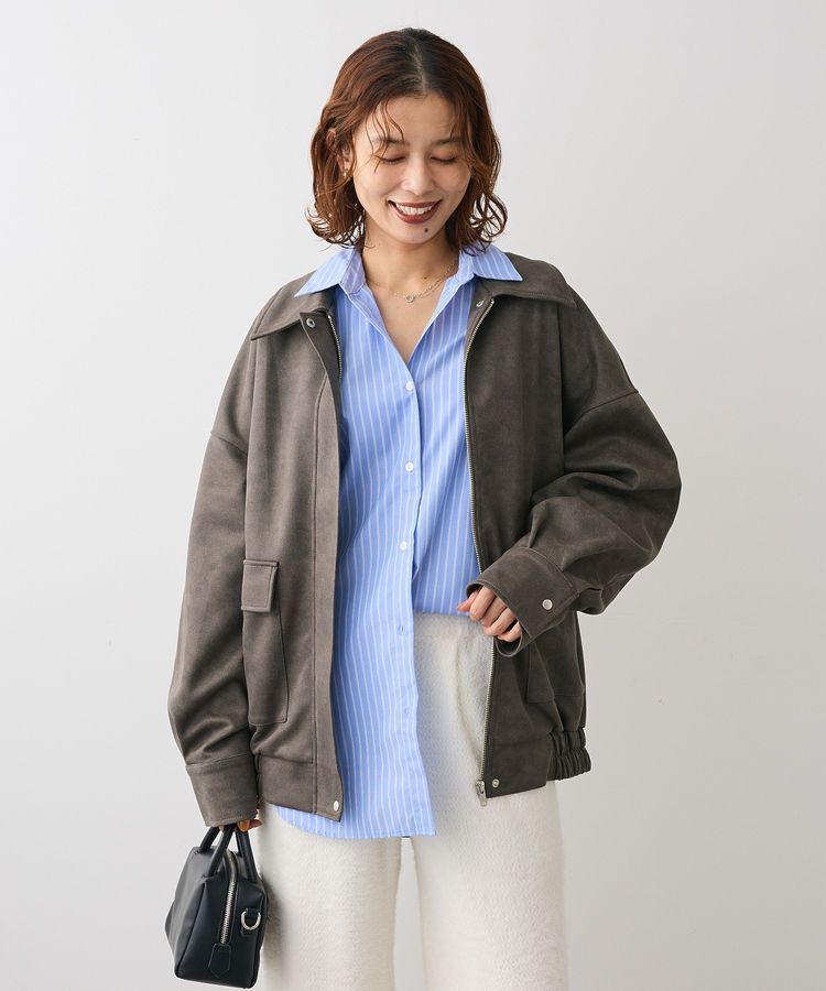 Green Parks「イージーケアアソートシャツチュニック」|チュニック|