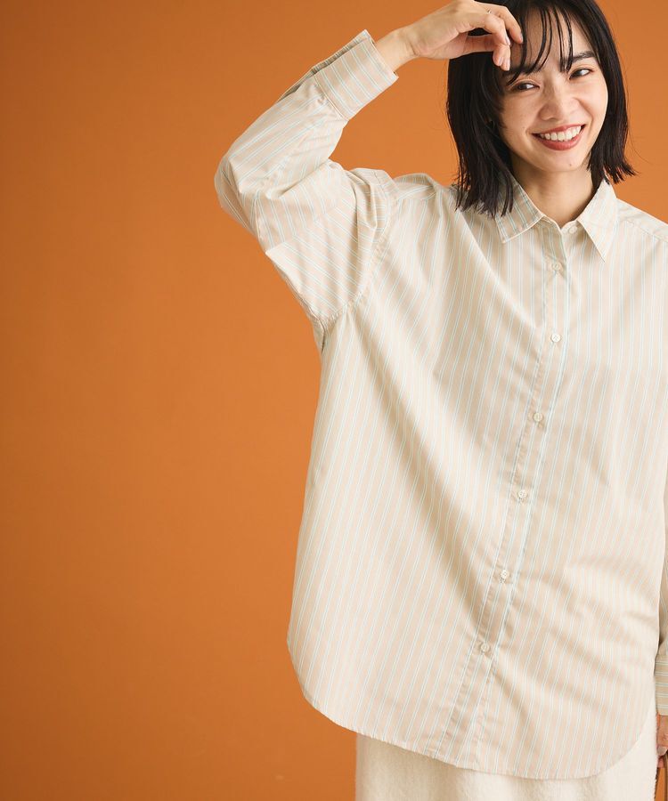 Green Parks「イージーケアアソートシャツチュニック」|チュニック|