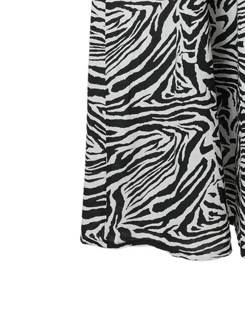 GARAGE OF GOOD CLOTHING「ゼブラ柄ハーフスリーブワンピース」|ワンピース|