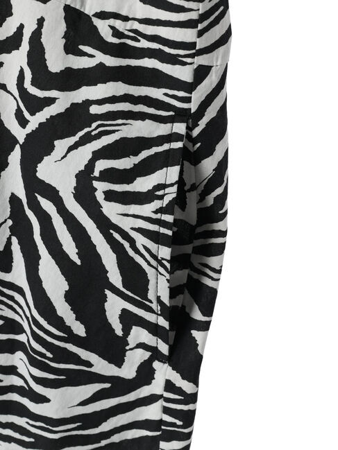 GARAGE OF GOOD CLOTHING「ゼブラ柄ハーフスリーブワンピース」|ワンピース|