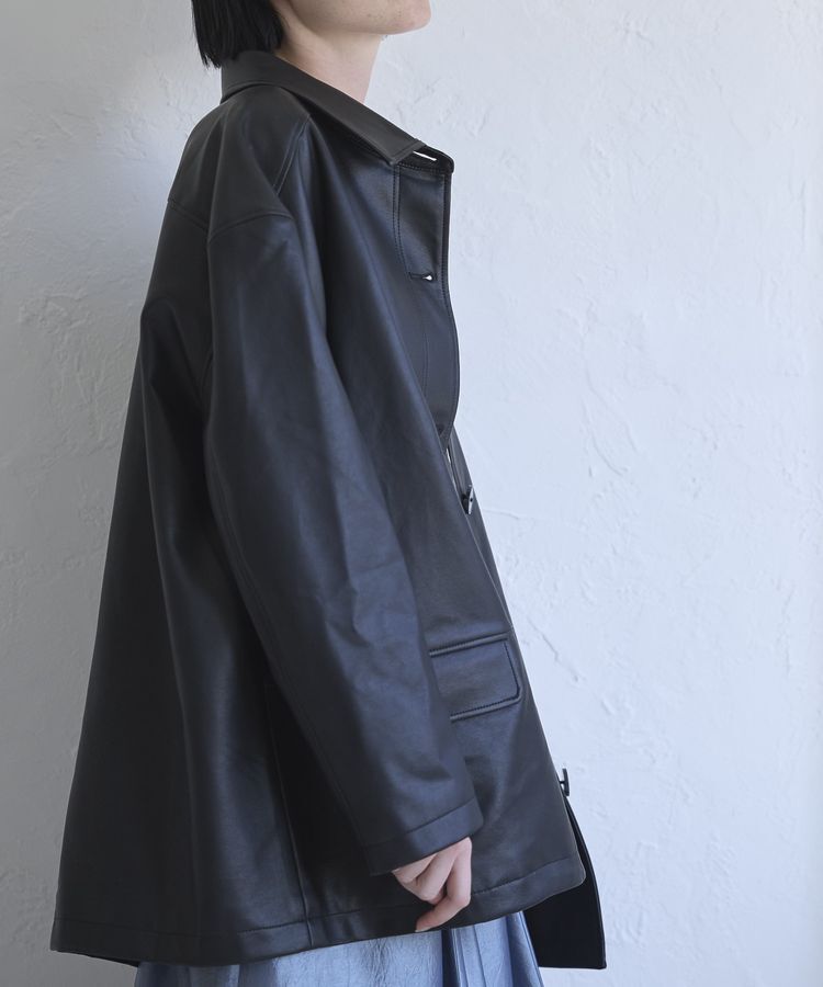 GARAGE OF GOOD CLOTHING「合皮ジャケット」|テーラードジャケット|