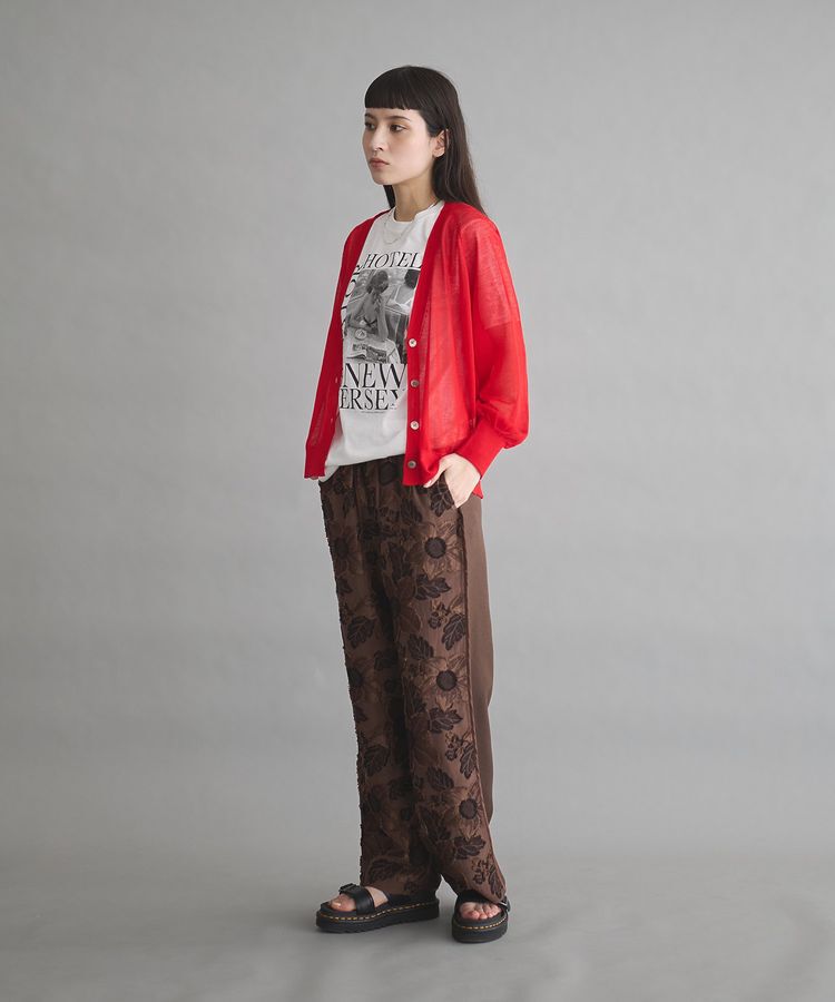 GARAGE OF GOOD CLOTHING「シアーVネックカーディガン」|カーディガン|