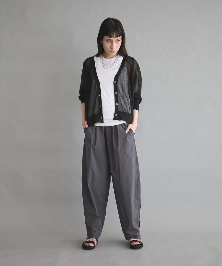 GARAGE OF GOOD CLOTHING「シアーVネックカーディガン」|カーディガン|