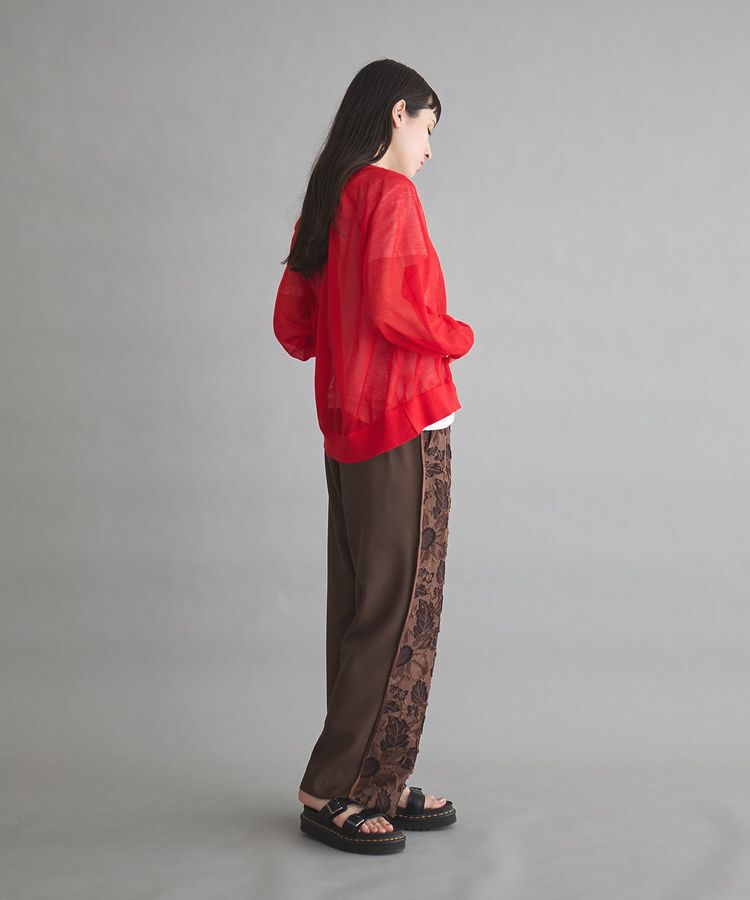 GARAGE OF GOOD CLOTHING「シアーVネックカーディガン」|カーディガン|