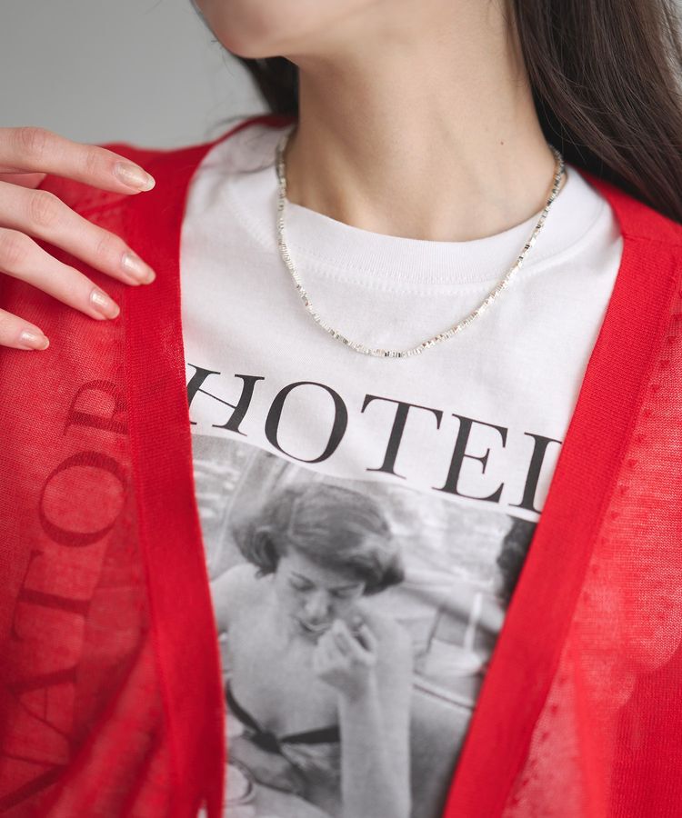 GARAGE OF GOOD CLOTHING「シアーVネックカーディガン」|カーディガン|