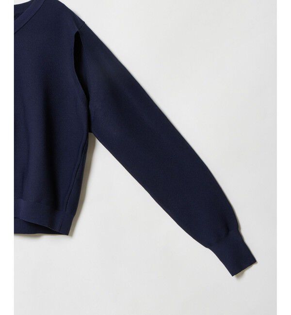 allureville「スラッシュアーム2WAY プルオーバー」|ニット・セーター|