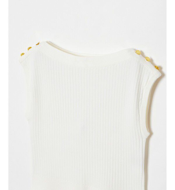 LOULOU WILLOUGHBY「【LOULOU WILLOUGHBY】プレーティングリブプルオーバー」|ニット・セーター|