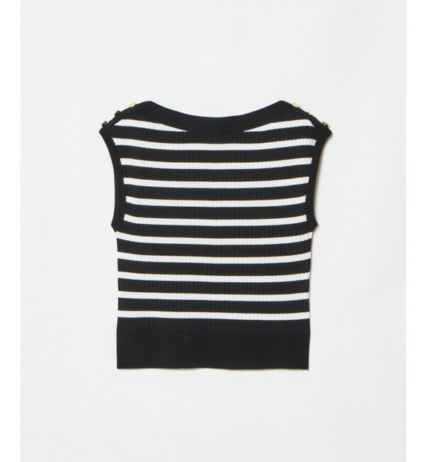 LOULOU WILLOUGHBY「【LOULOU WILLOUGHBY】プレーティングリブプルオーバー」|ニット・セーター|