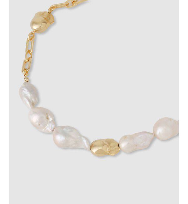 allureville「淡水パールチェーンネックレス」|ネックレス|