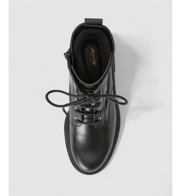 allureville「レースアップショートブーツ」|ロングブーツ|