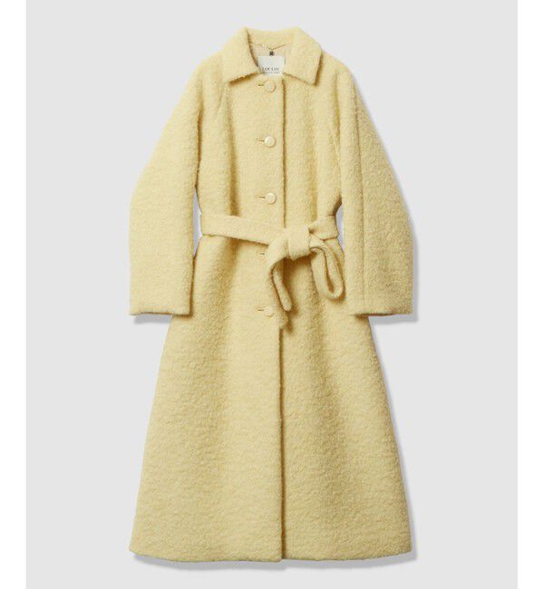 LOULOU WILLOUGHBY「【LOULOU WILLOUGHBY】ループインレーロングコート」|ダッフルコート|