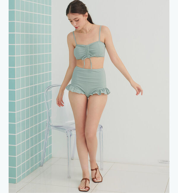 SEA DRESS「シアートップス付ビキニ/セット水着」|ビキニ|