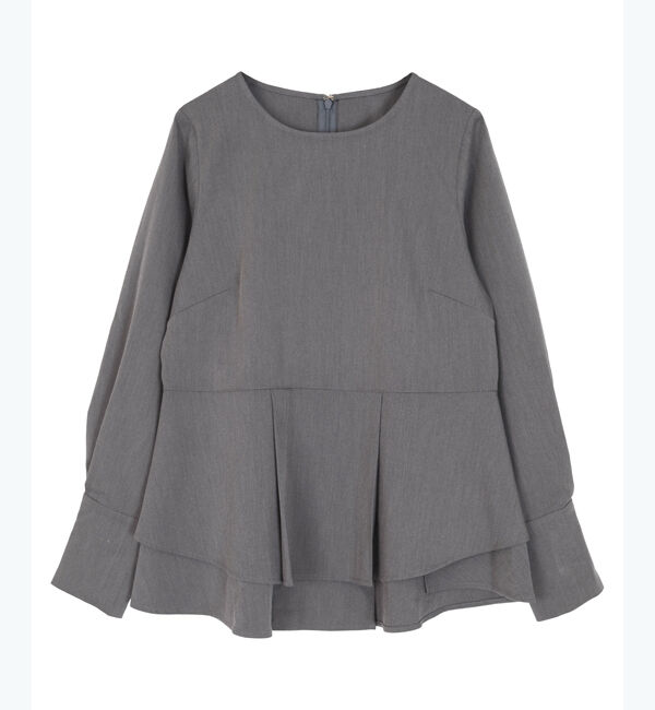 ur's「イレギュラーヘムペプラムブラウス」|シャツ・ブラウス|