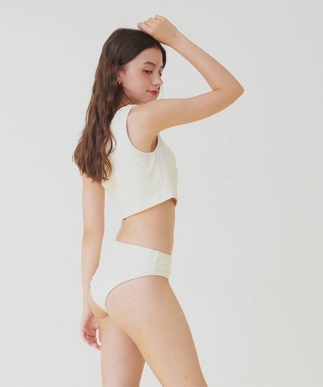 SEA DRESS「ショートパンツ付タックビキニ」|ビキニ|