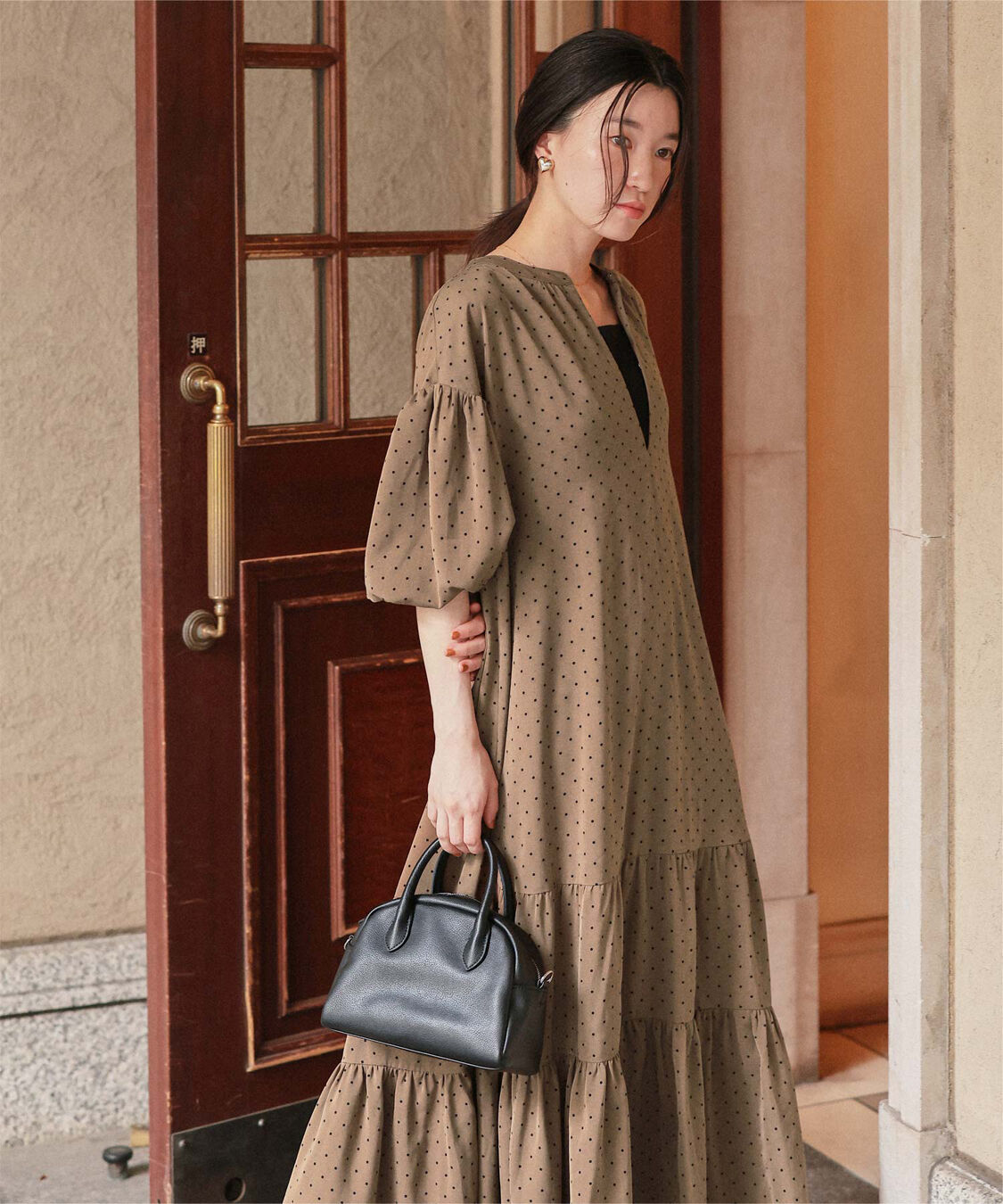 titivate「スキッパーティアードワンピース」|ワンピース|