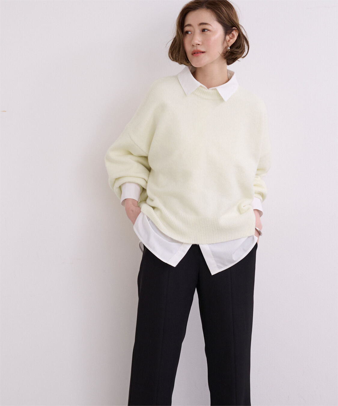 ur's「ヤクライククルーネックニット」|ニット・セーター|