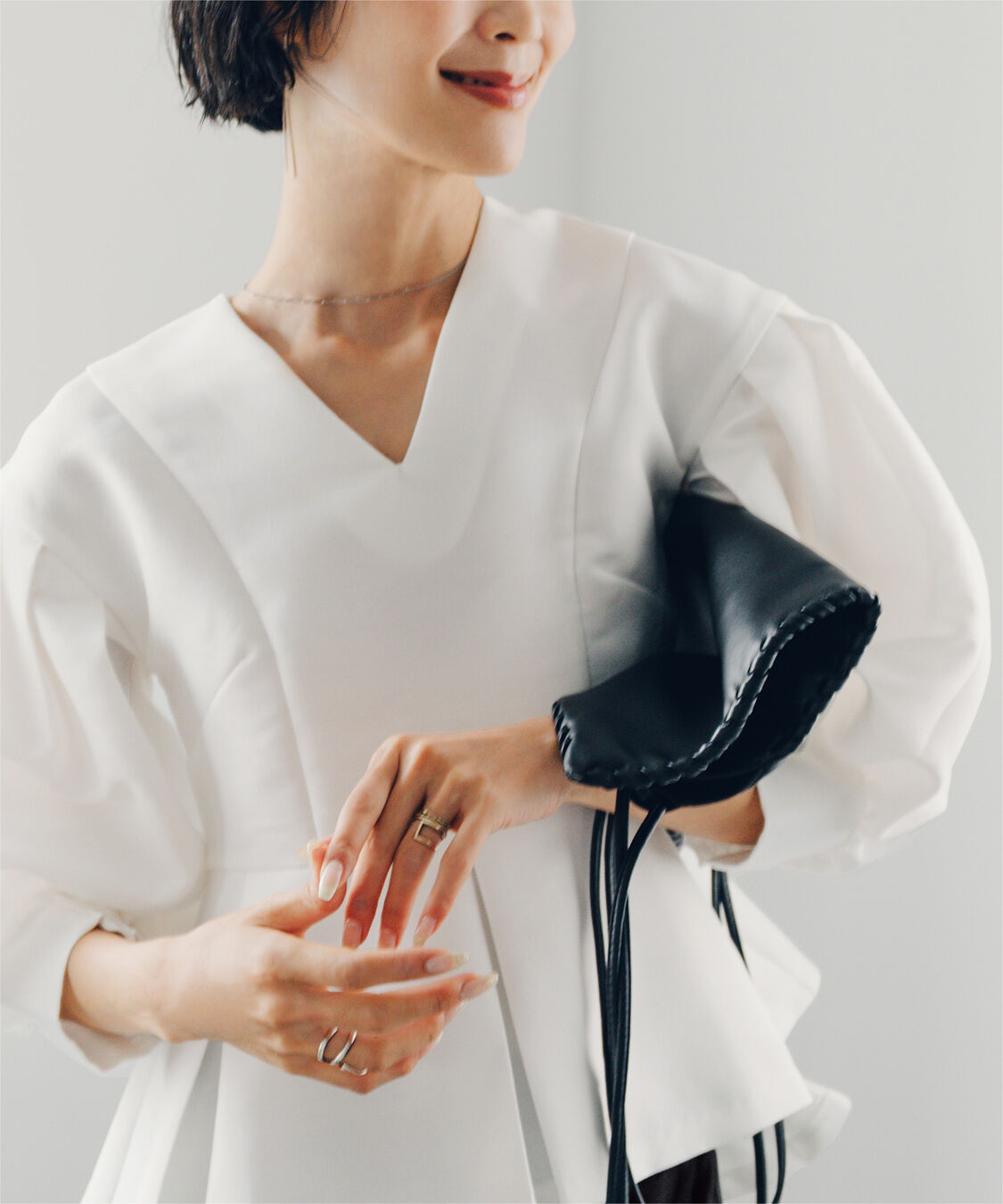 ur's「【小林有里さんコラボアイテム】ボリュームスリーブプルオーバー」|シャツ・ブラウス|