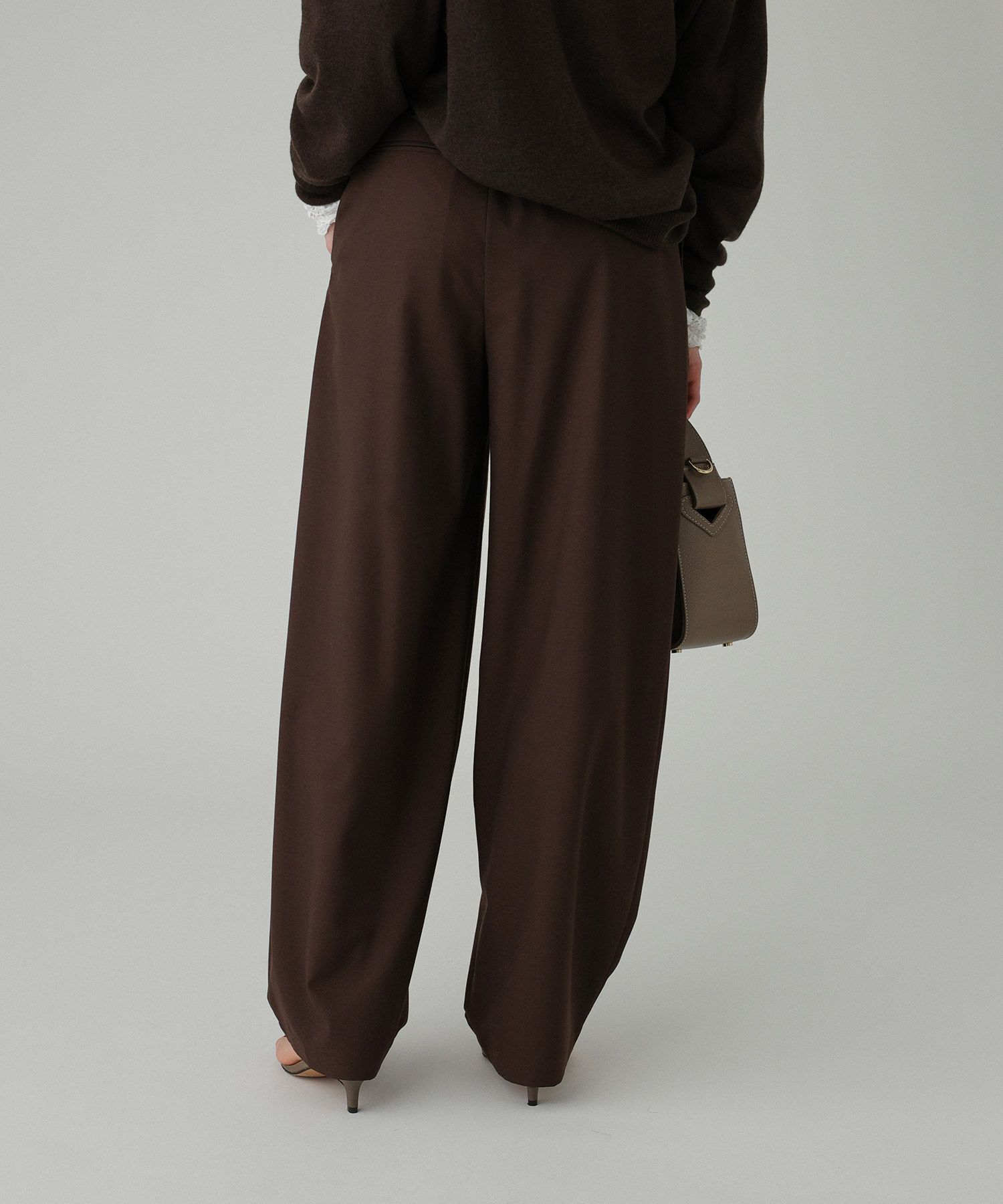 BABYLONE「T/Wストレッチトロタックパンツ」|その他|