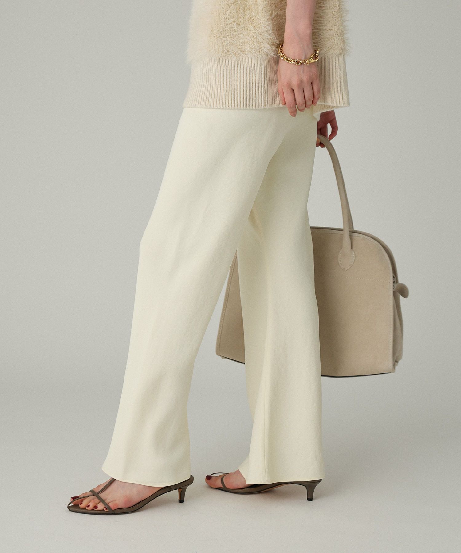 BABYLONE「アセテートバイヤスパンツ」|その他|