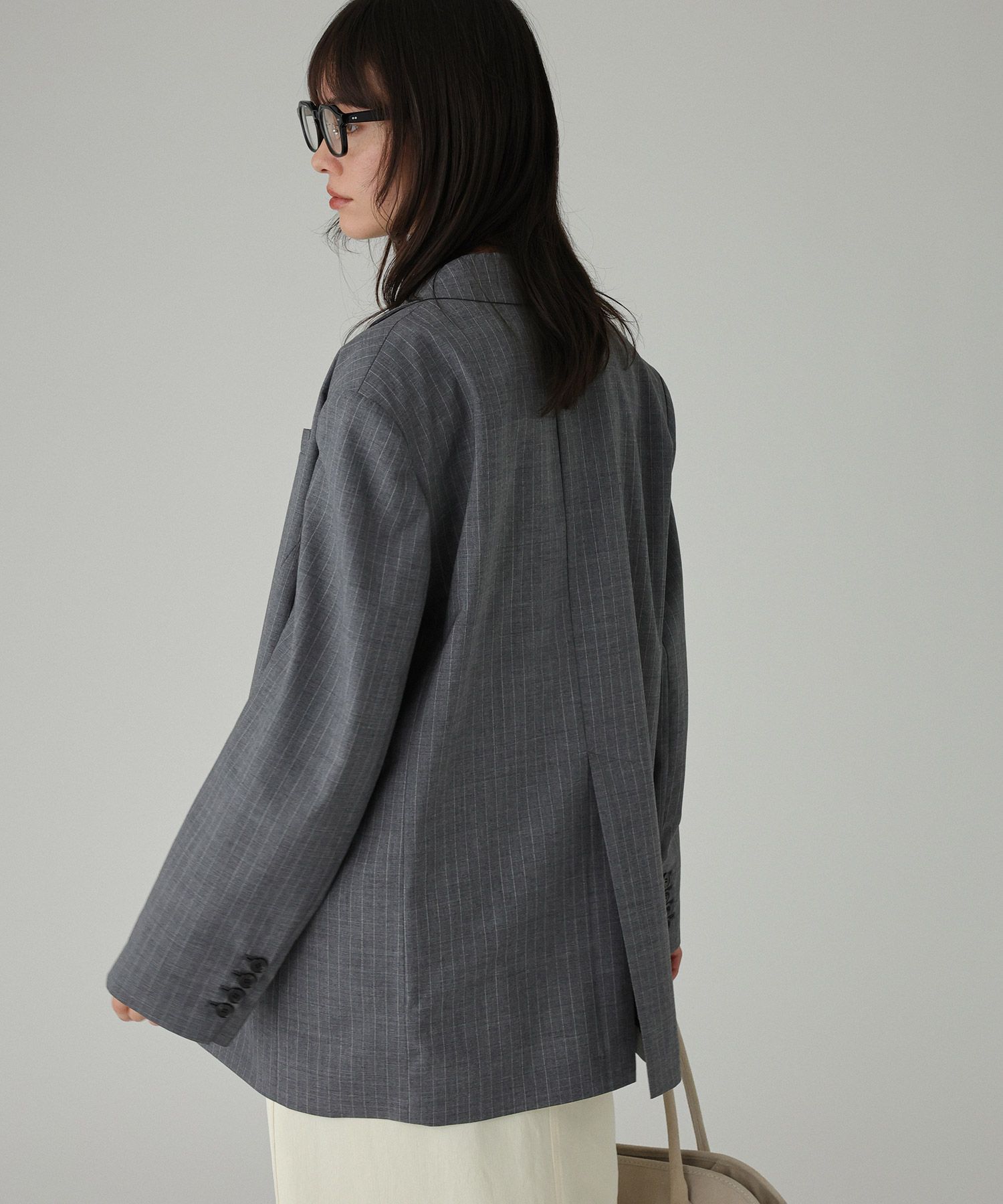 BABYLONE「【多機能素材】シングルオーバージャケット」|テーラードジャケット|