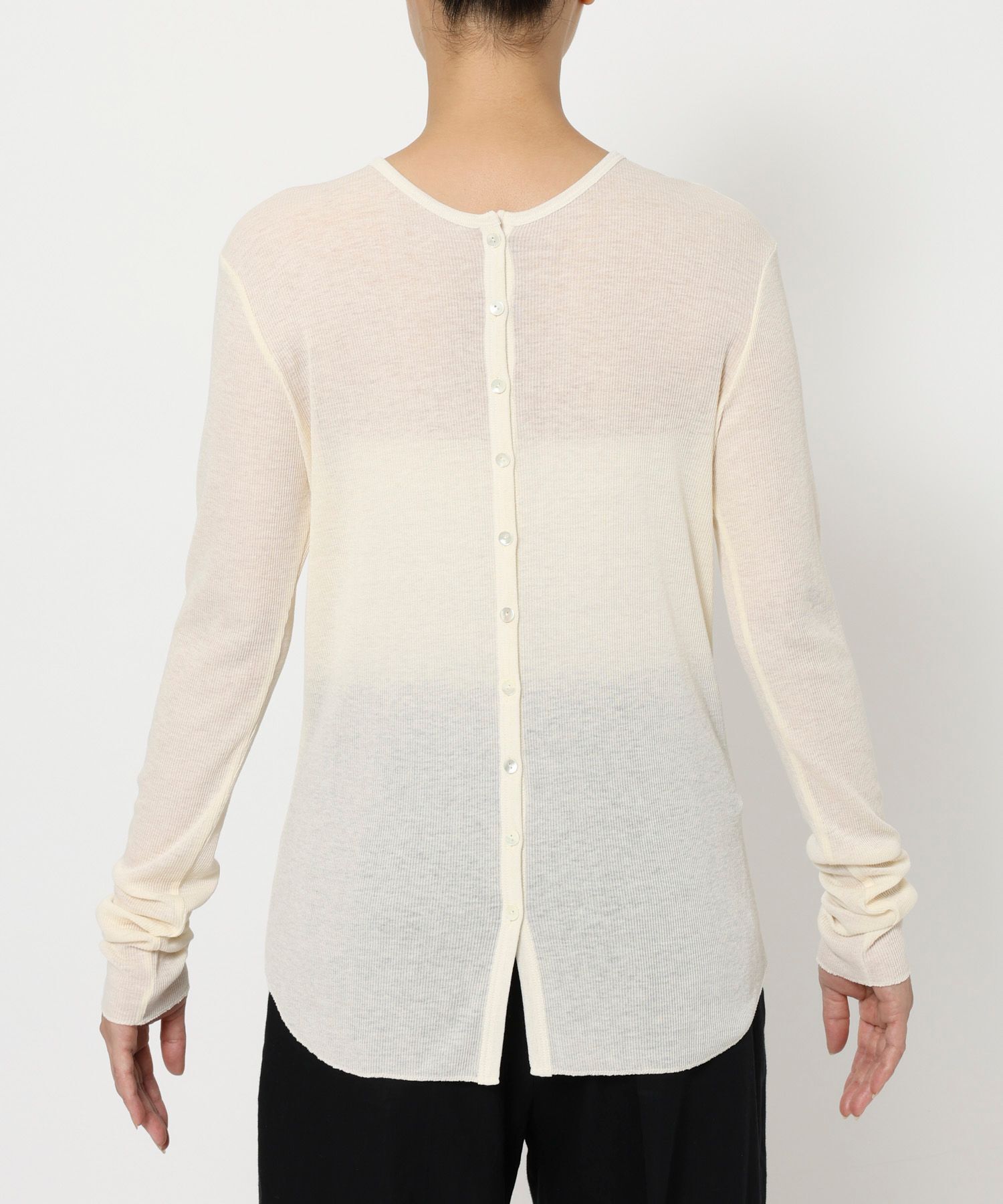 BABYLONE「2WAYストレッチウールテレコ」|Tシャツ・カットソー|