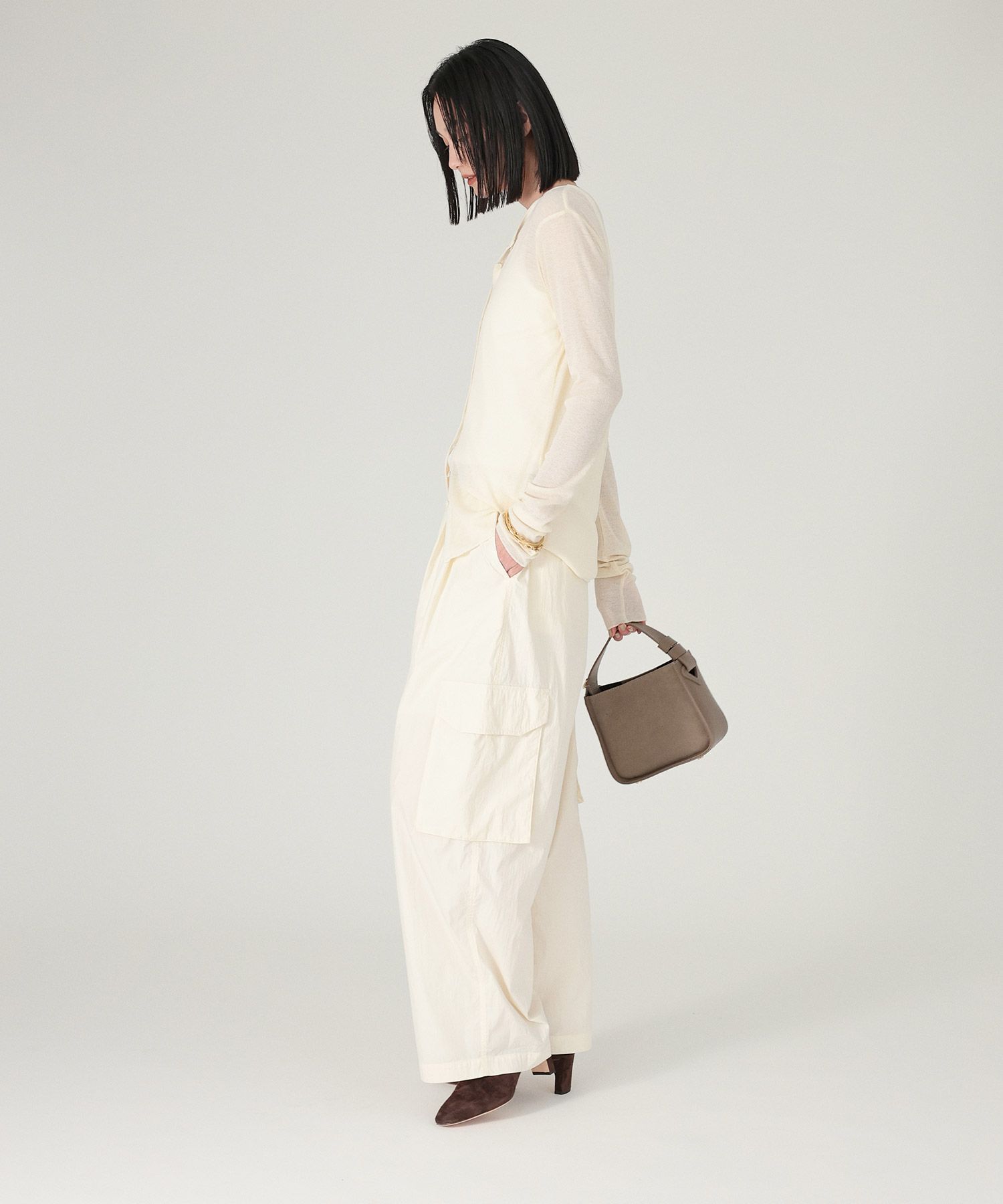 BABYLONE「2WAYストレッチウールテレコ」|Tシャツ・カットソー|