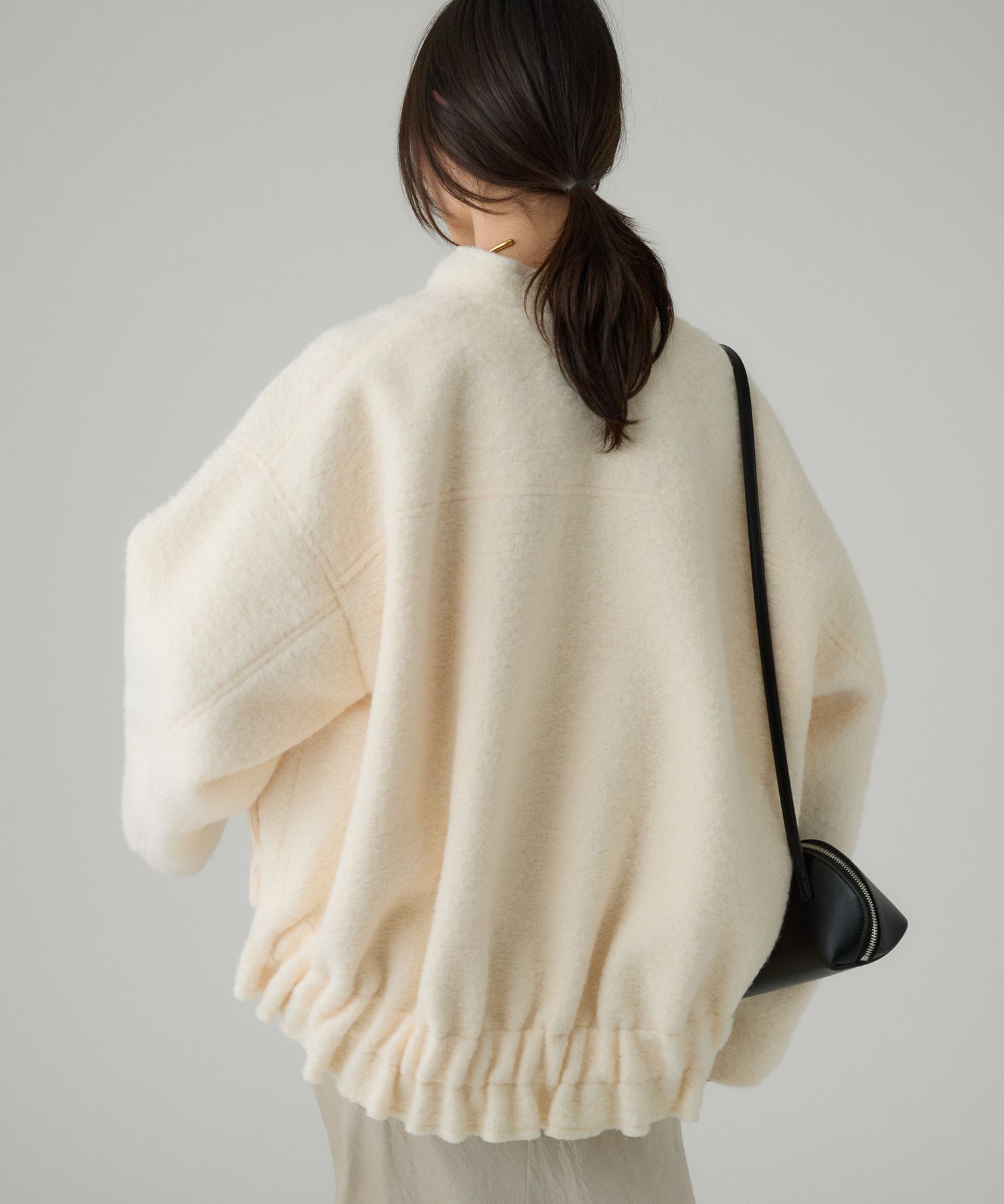 BABYLONE「ウェイビーニードルブルゾン」|ブルゾン・スタジャン|