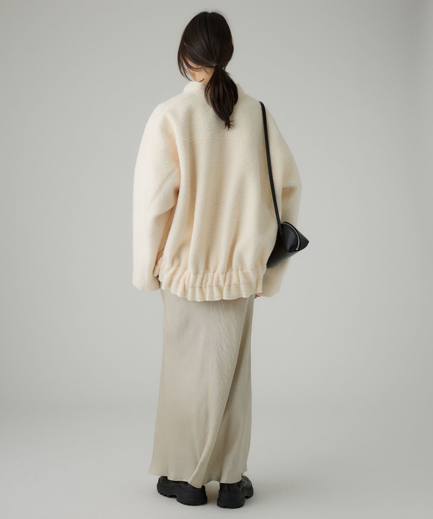 BABYLONE「ウェイビーニードルブルゾン」|ブルゾン・スタジャン|