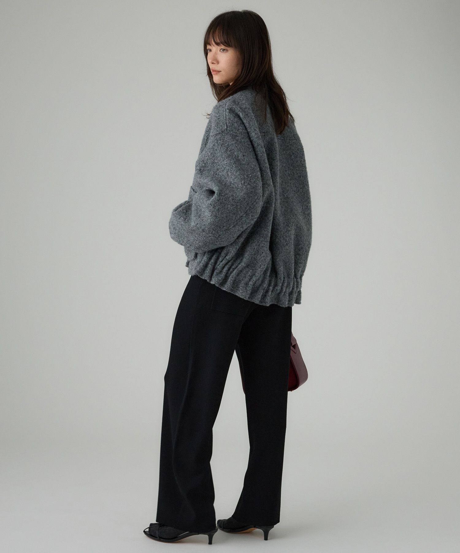 BABYLONE「ウェイビーニードルブルゾン」|ブルゾン・スタジャン|