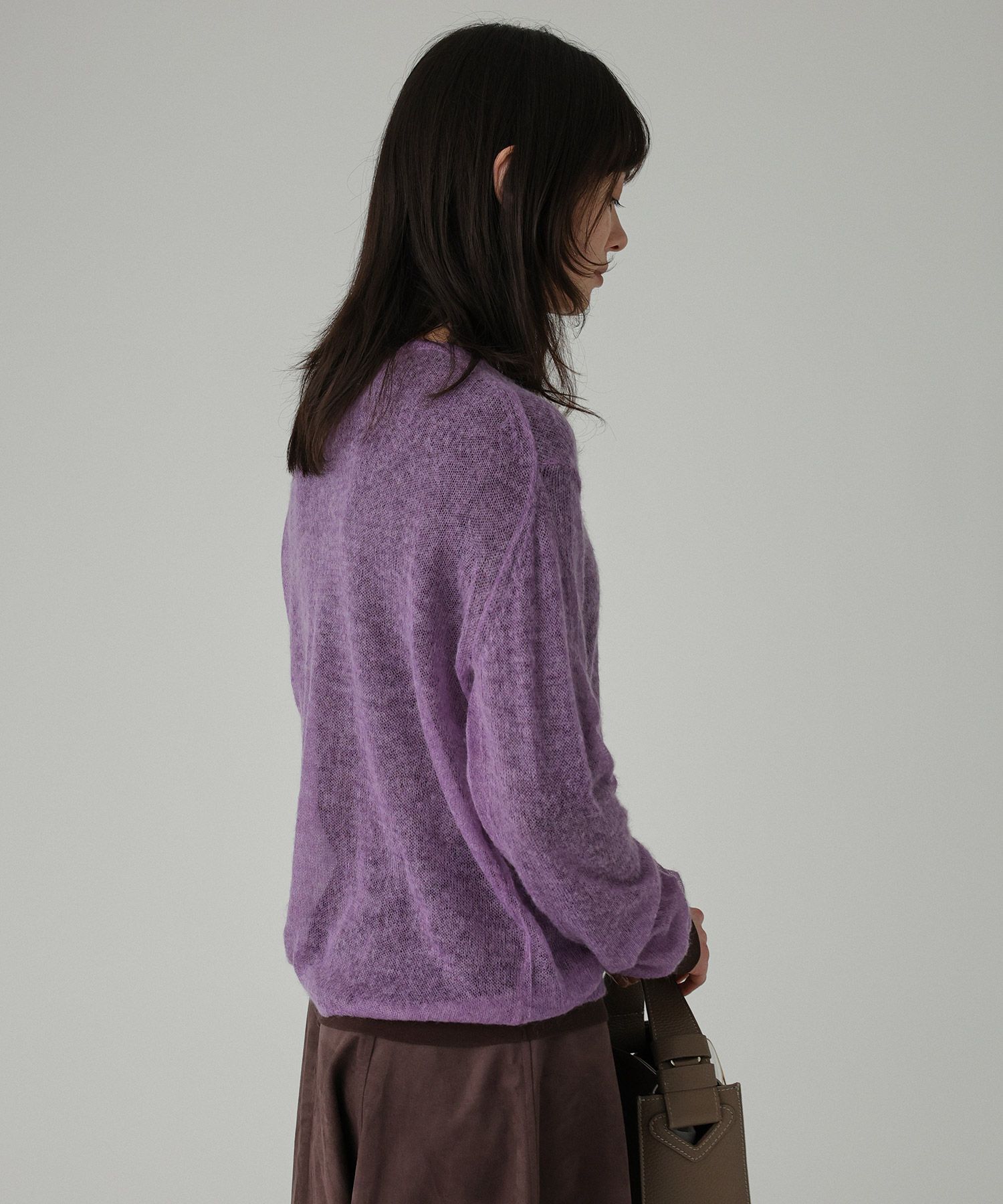 BABYLONE「シアークルーネックプルオーバー」|Tシャツ・カットソー|