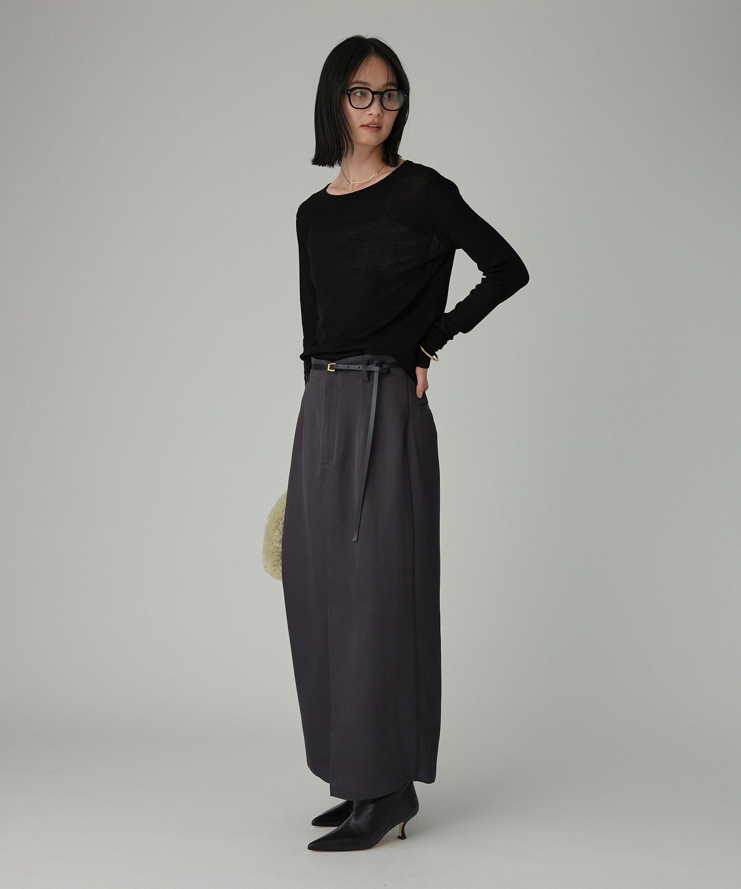 BABYLONE「シアーツイストフライスクルーカットソー」|Tシャツ・カットソー|