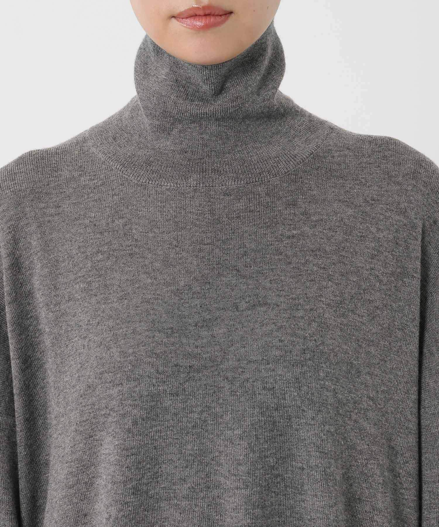 BABYLONE「ハイネックポンチョニット」|ニット・セーター|