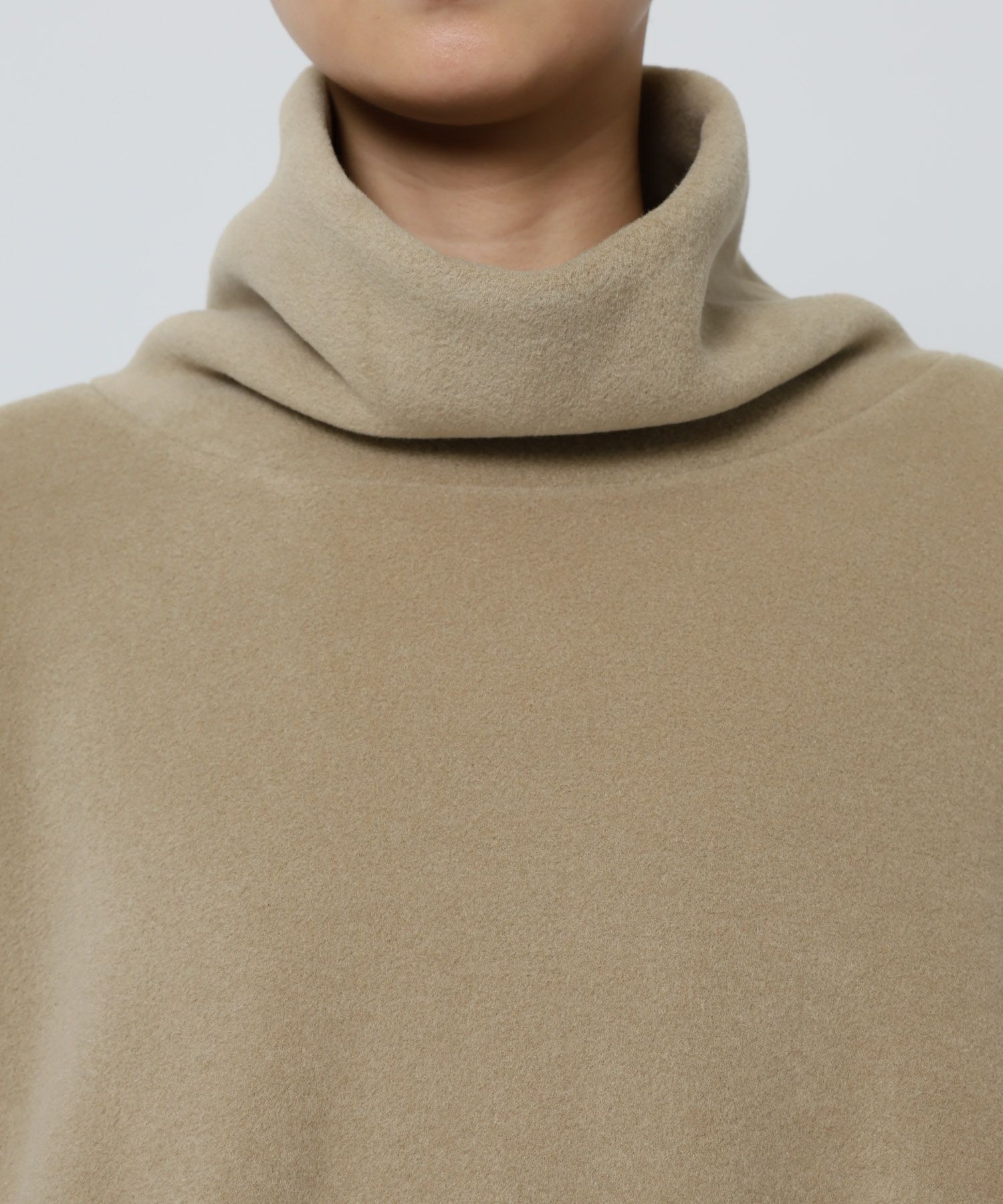 BABYLONE「フリースタートルプルオーバー」|Tシャツ・カットソー|