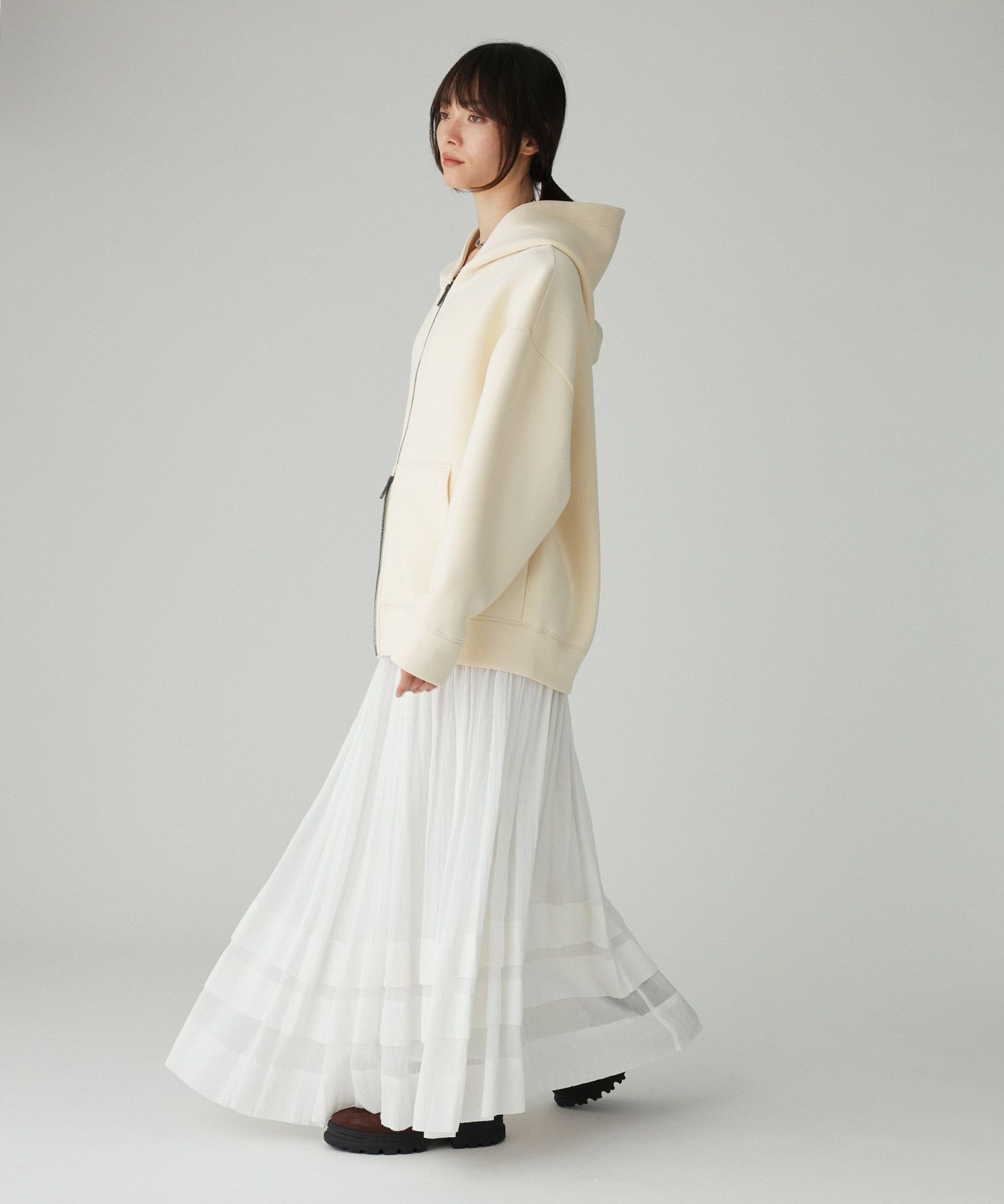 BABYLONE「ダンボールフードパーカー」|パーカー|