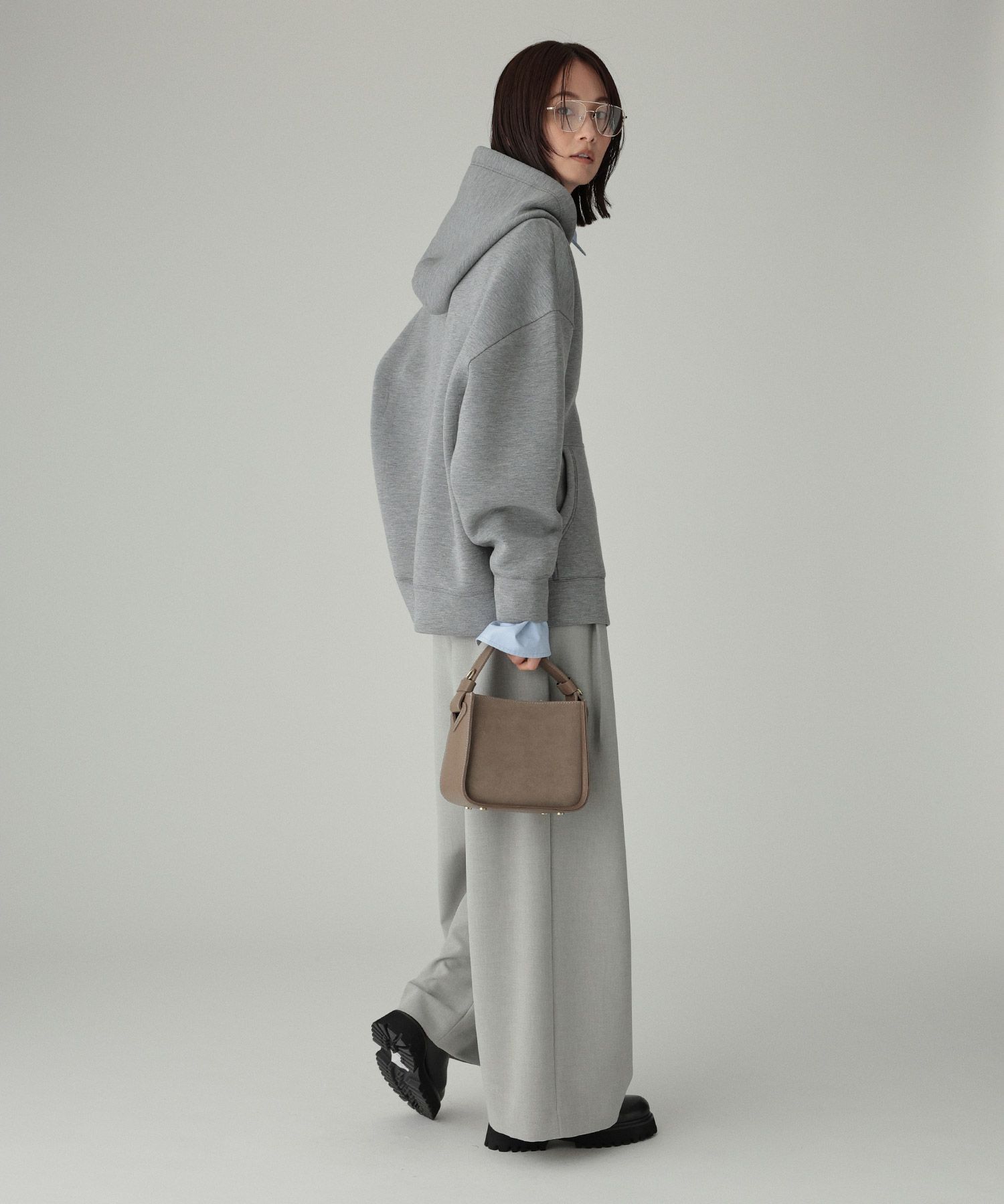 BABYLONE「ダンボールフードパーカー」|パーカー|