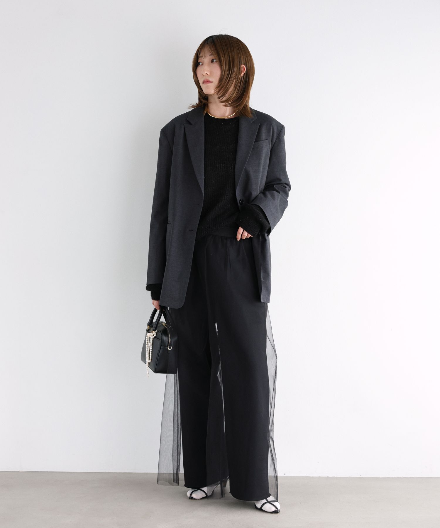 BABYLONE「チュール付き裏毛パンツ」|その他|