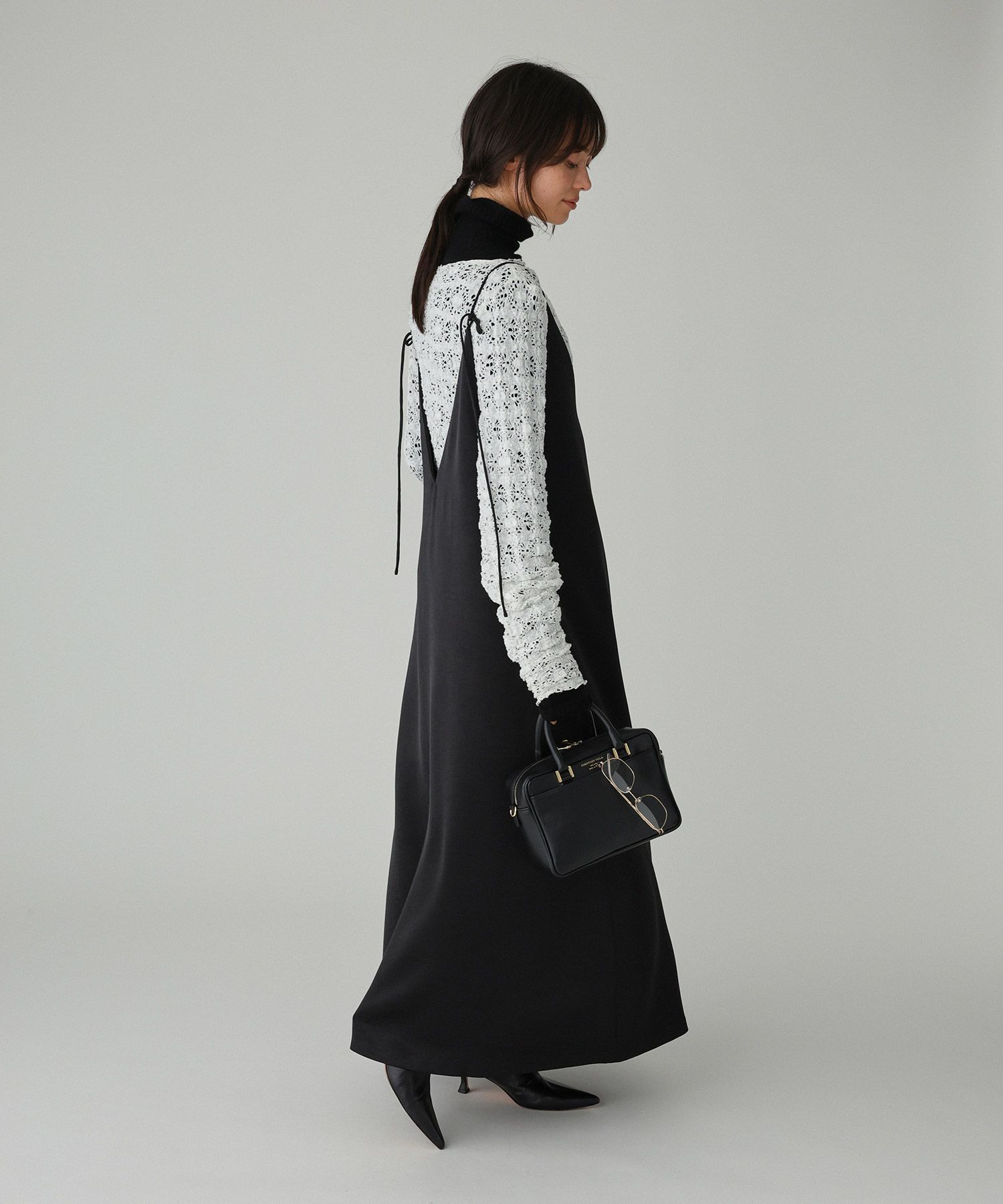 BABYLONE「サテンキャミワンピース」|ワンピース|