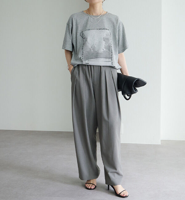  「【接触冷感+UVカット】フォトプリントTシャツ」|Tシャツ・カットソー|