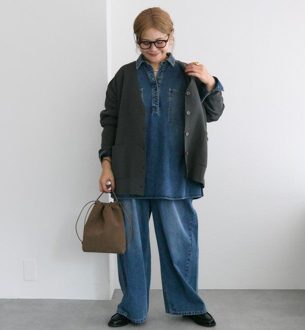  「【＠noricorico102企画】スウェード巾着バッグ」|ショルダー・メッセンジャー|