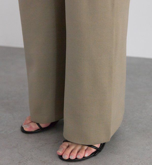  「スポンディッシュニットフレアパンツ」|その他|