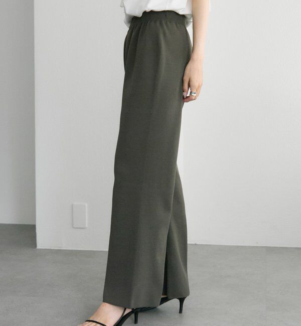  「スポンディッシュニットフレアパンツ」|その他|